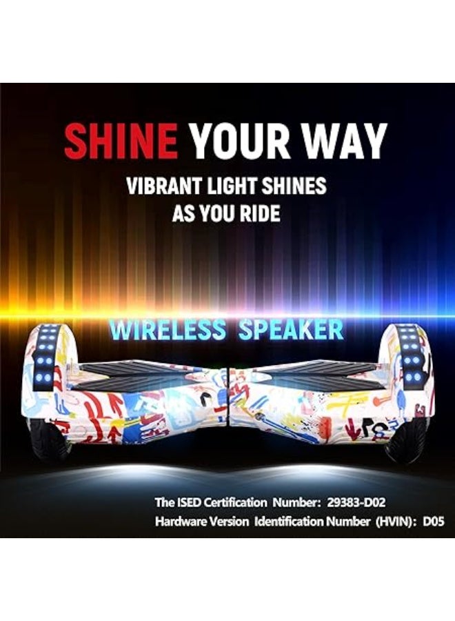 Smart balance scooter, a 8 inch Hoverboard with excellent lights & a Samsung battery - Image 3